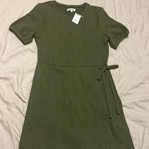 Madewell Puff-sleeve Dress